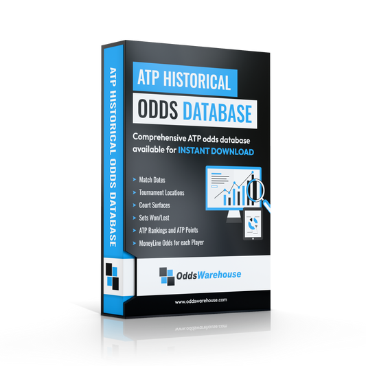 ATP Men's Tennis Historical Sports Betting Odds