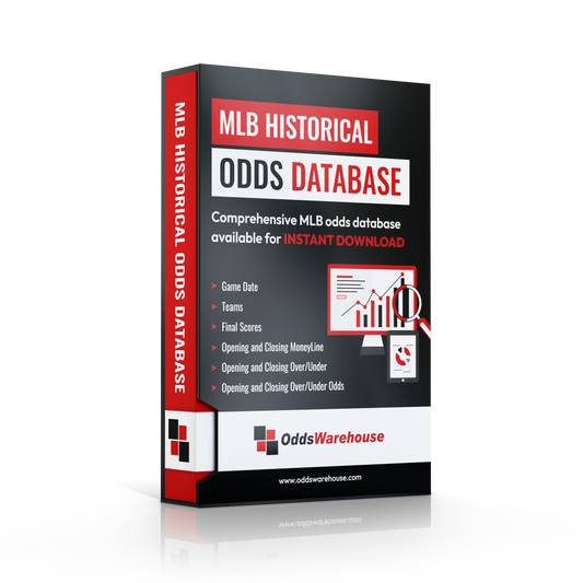 MLB Historical Sports Betting Odds Database