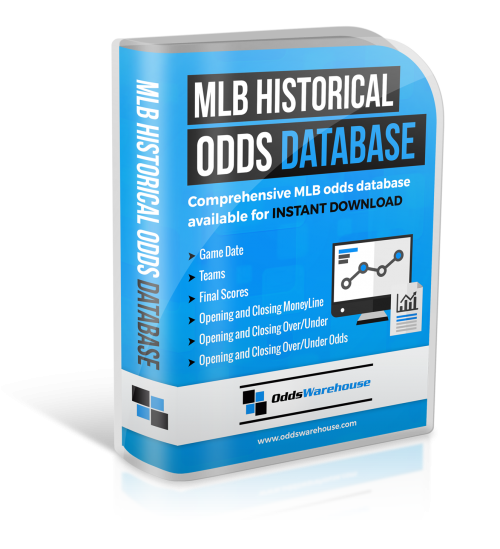 OddsWarehouse MLB Baseball Sports Odds Database